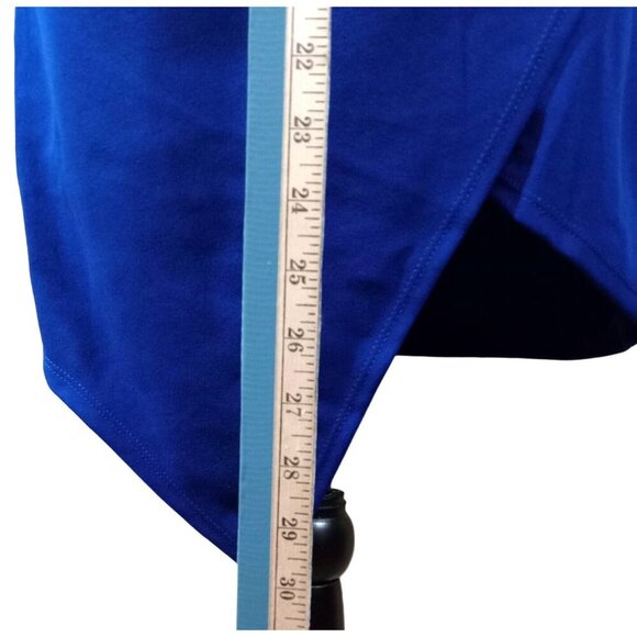 Emerald Sundae Womens Blue Asymmetrical Hem Spaghetti Strap Dress Size Large - Picture 7 of 9